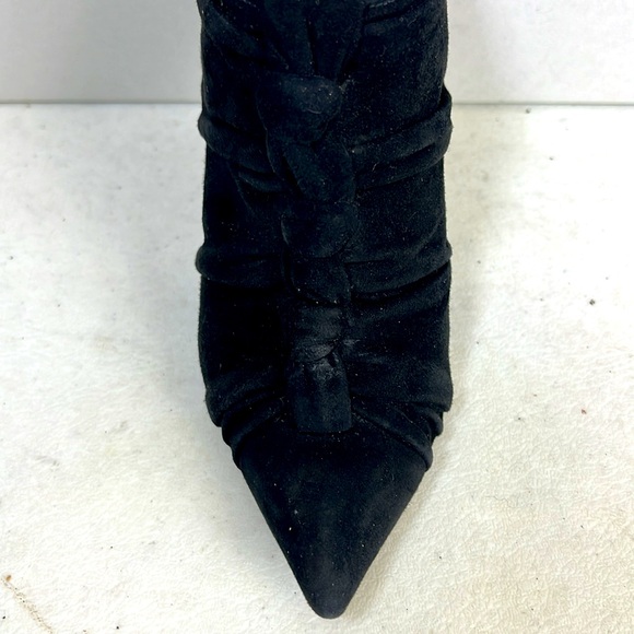 SERGIO ROSSI BOOTIES IN BLACK SUEDE - Picture 5 of 10